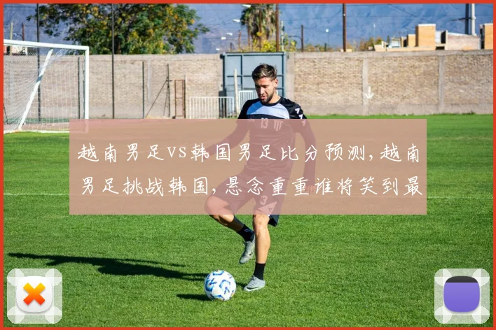越南男足vs韩国男足比分预测,越南男足挑战韩国,悬念重重谁将笑到最后